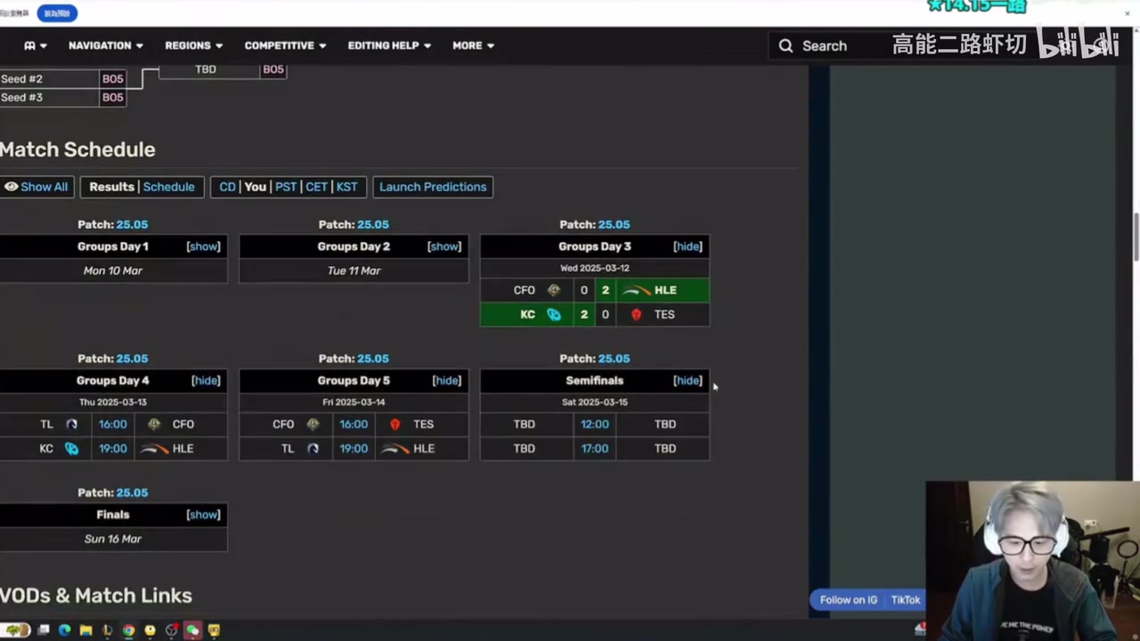 png电子滔博输KC后 二哥开始帮哥哥算分：我也没想过先锋赛竟然要算分