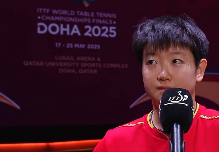 png电子平台孙颖莎：我和王曼昱都是胜利者，第二次夺冠和第一次非常不一样